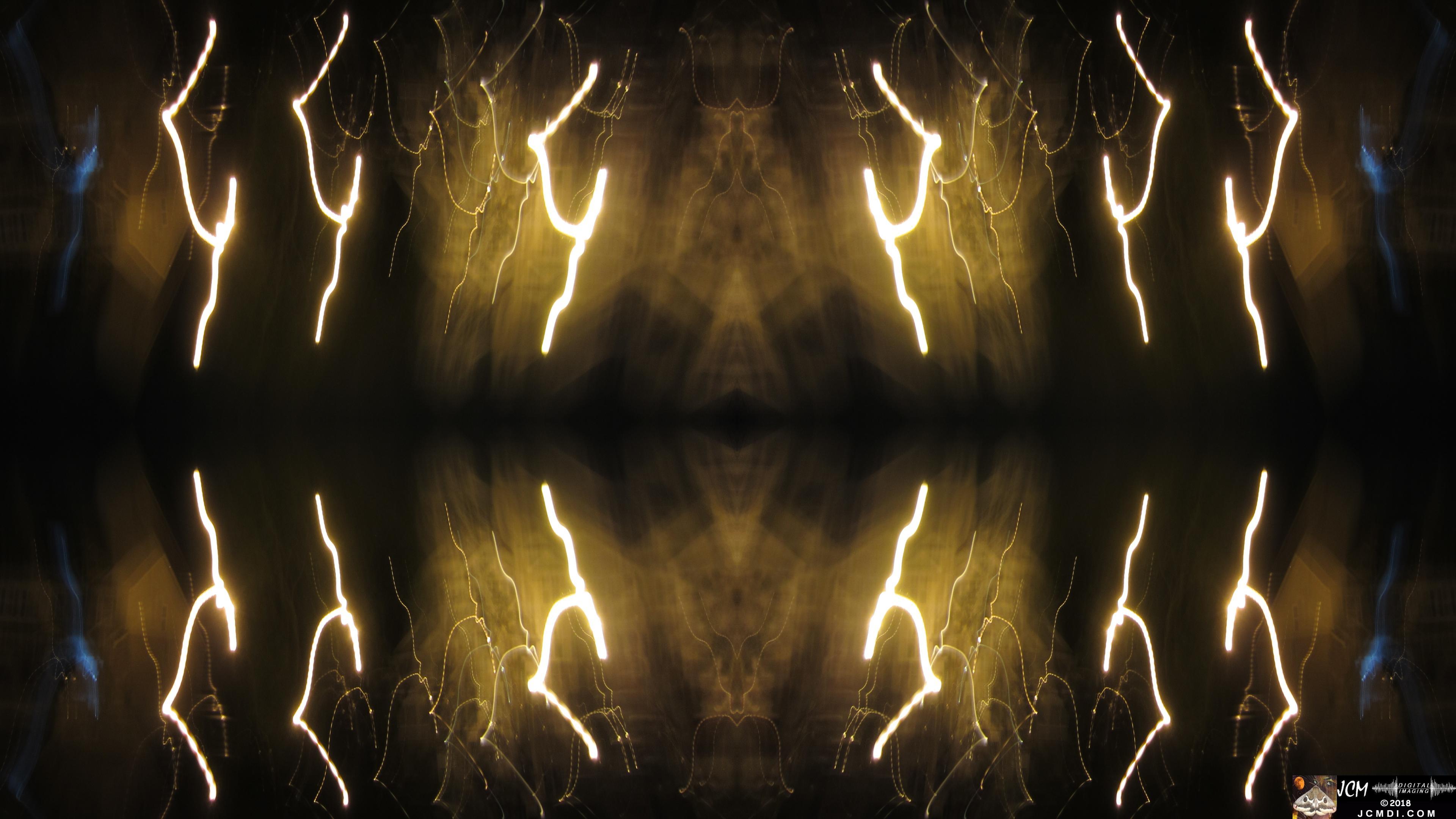Abstract Light Quadroscopic image